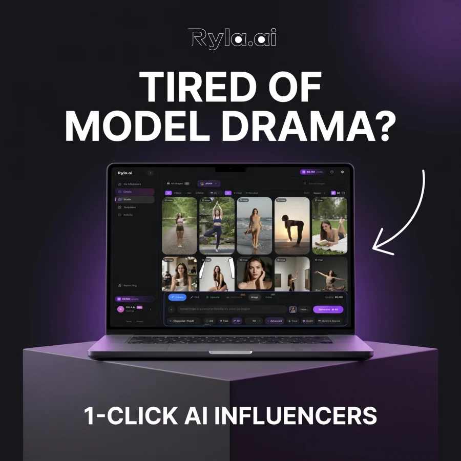 KI-Influencer-Plattform · SaaS – Anzeige von Navid Reko