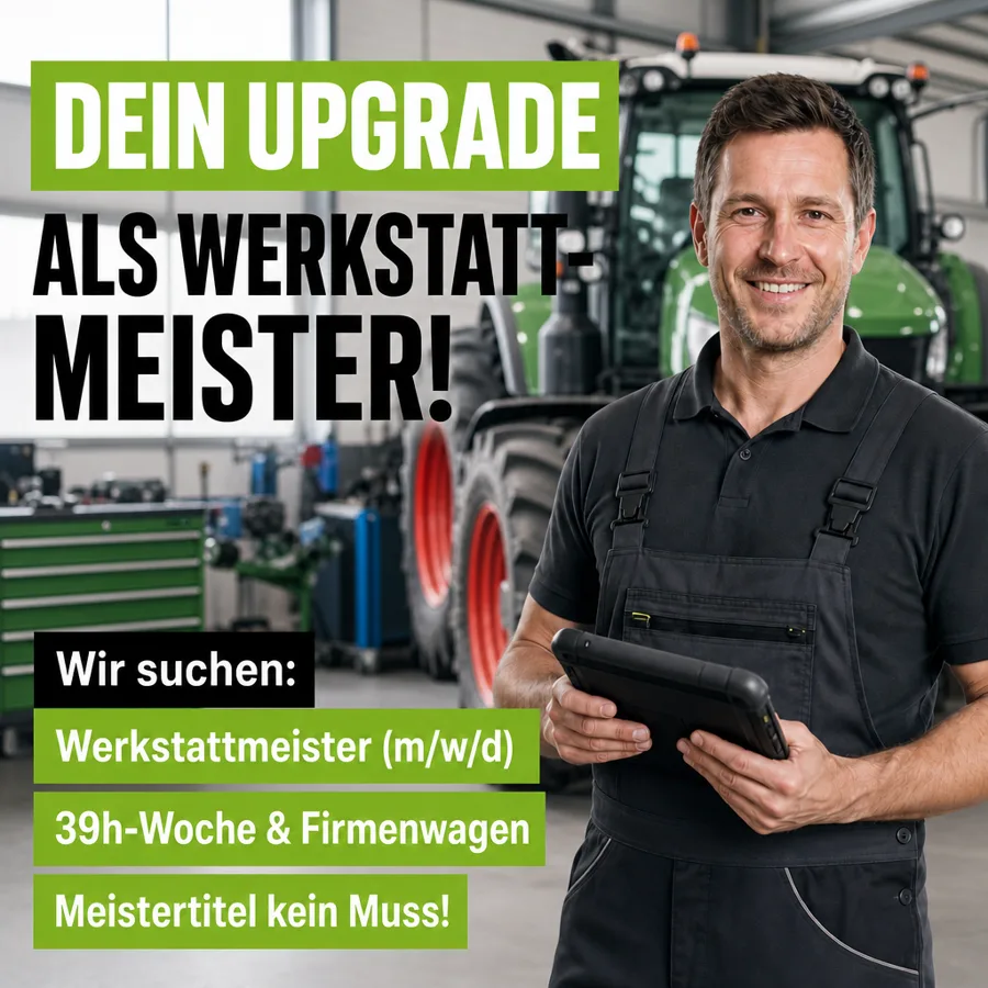 Recruiting · Werkstattmeister – Anzeige von Navid Reko