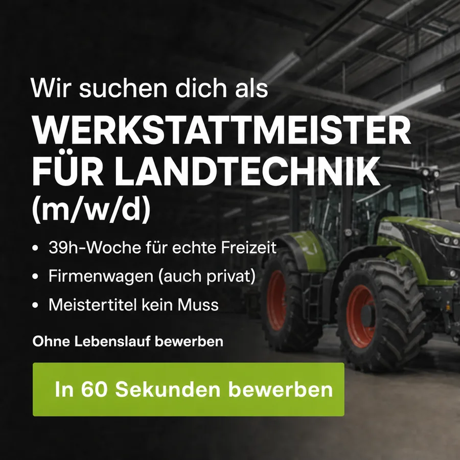Recruiting · Werkstattmeister – Anzeige von Navid Reko