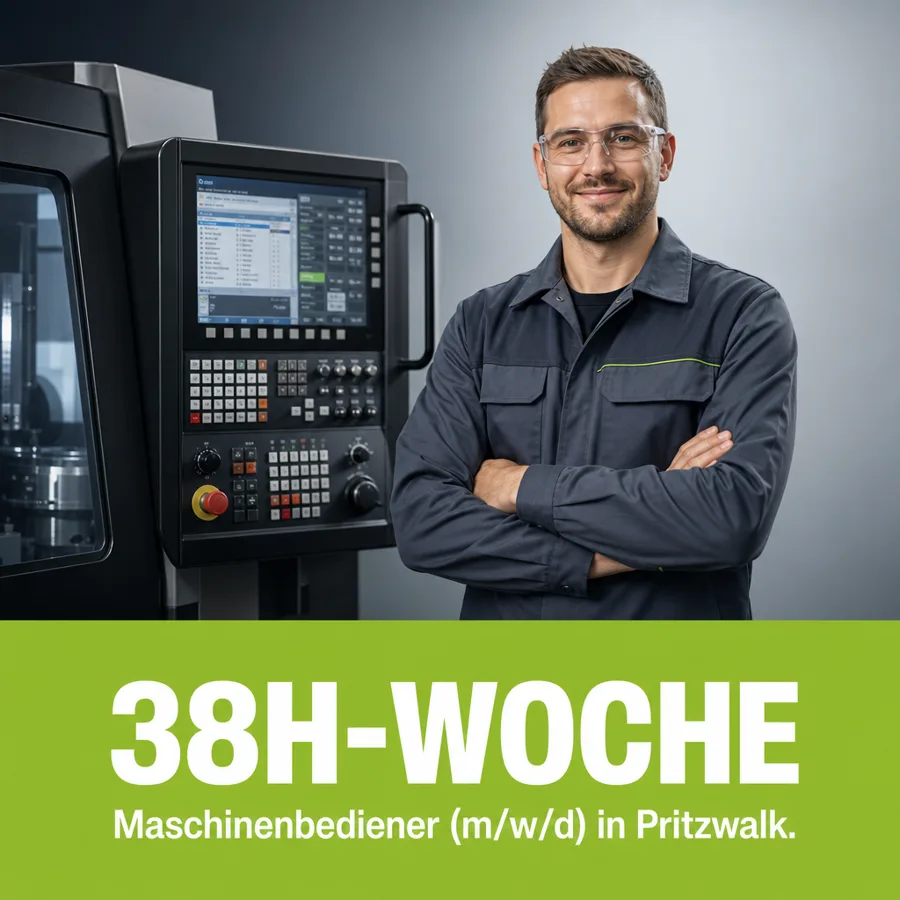 Recruiting · Maschinenbediener – Anzeige von Navid Reko